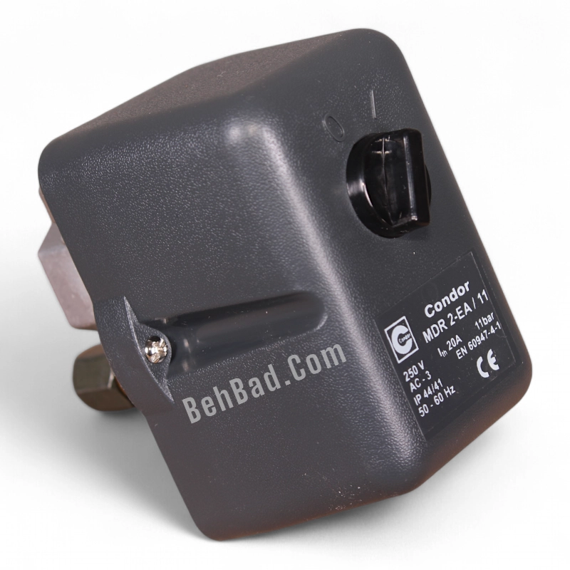 پرشر سوئیچ کمپرسور باد تکفاز طرح Condor مدل MDR 2-EA/11